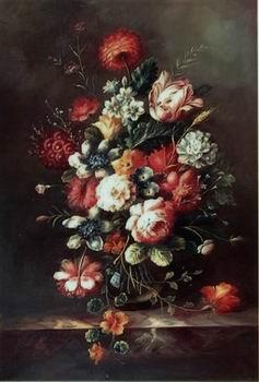 unknow artist Floral, beautiful classical still life of flowers.063 oil painting picture